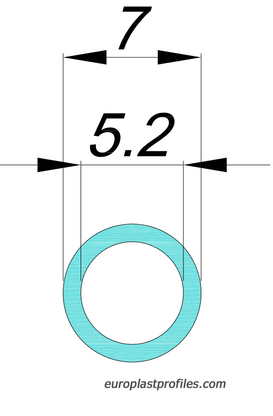 Труба Т5,2x7