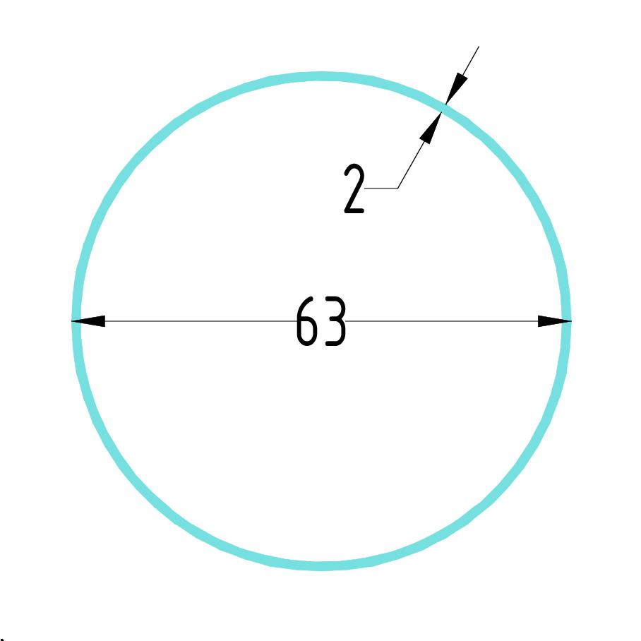 Труба Т63x2