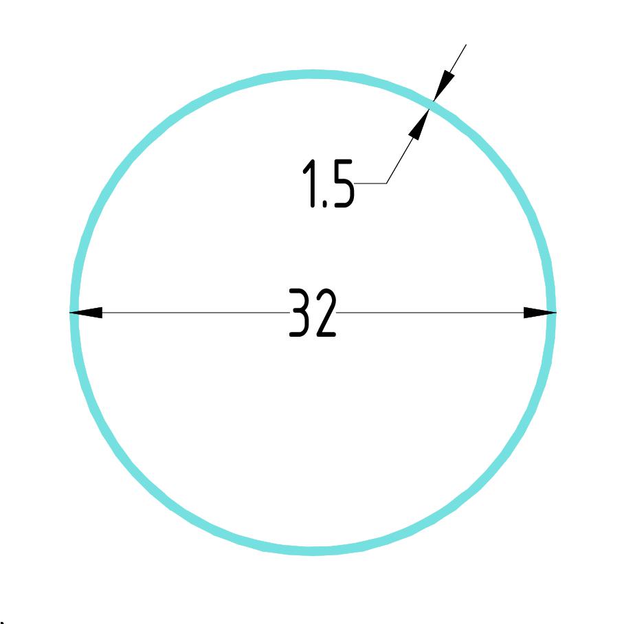 Труба Т32*1,5